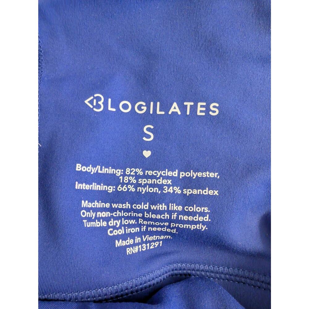 Logilates Blue Ruched Top - Picture 6 of 15